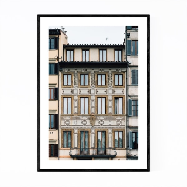 Noir Gallery Florence Italy Architecture Framed Art Print