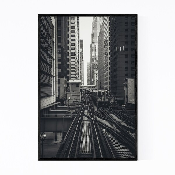 Noir Gallery Chicago Illinois Photography Framed Art Print