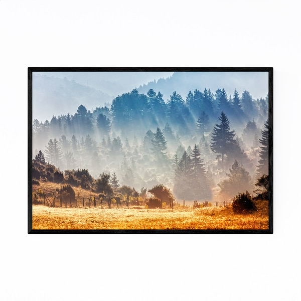 Noir Gallery Bulgaria Mountains Landscape Framed Art Print