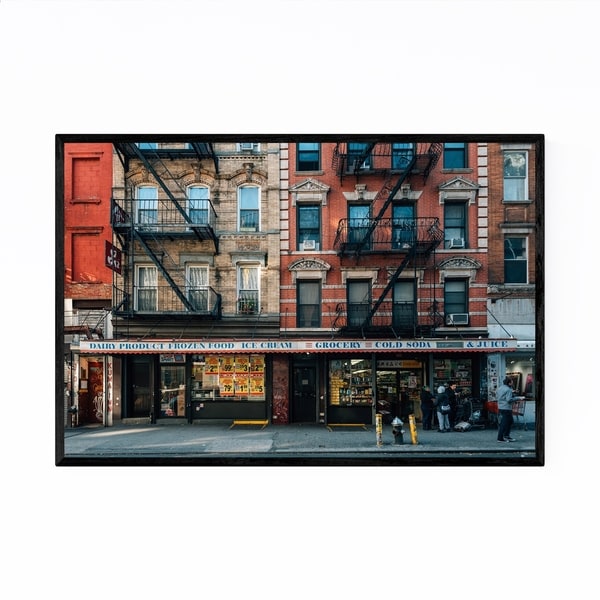 Noir Gallery Lower East Side Manhattan NYC Framed Art Print