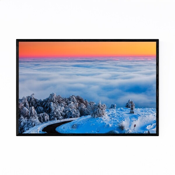Noir Gallery Bulgaria Mountains Nature Framed Art Print