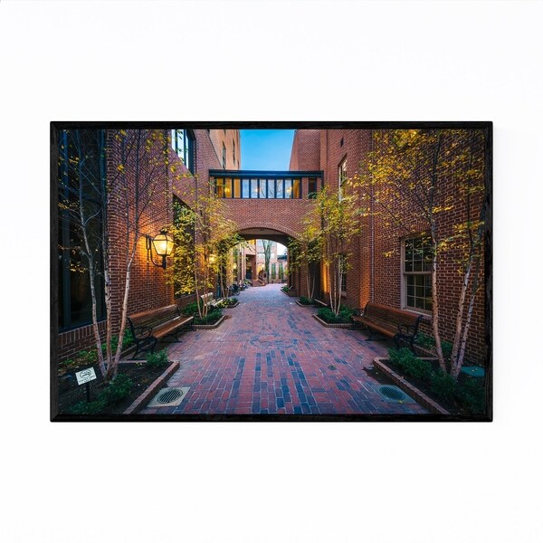 Noir Gallery Lancaster Pennsylvania Park Framed Art Print
