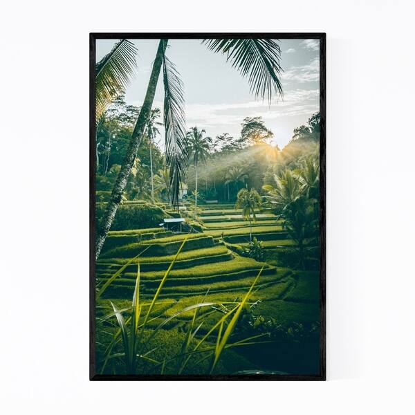 Shop Noir Gallery Tegalalang Rice Terrace Bali Framed Art