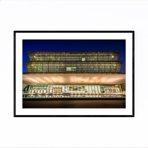 Noir Gallery Washington DC Architecture Photo Framed Art Print
