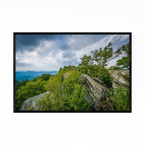 Noir Gallery Virginia Shenandoah Mountains Framed Art Print
