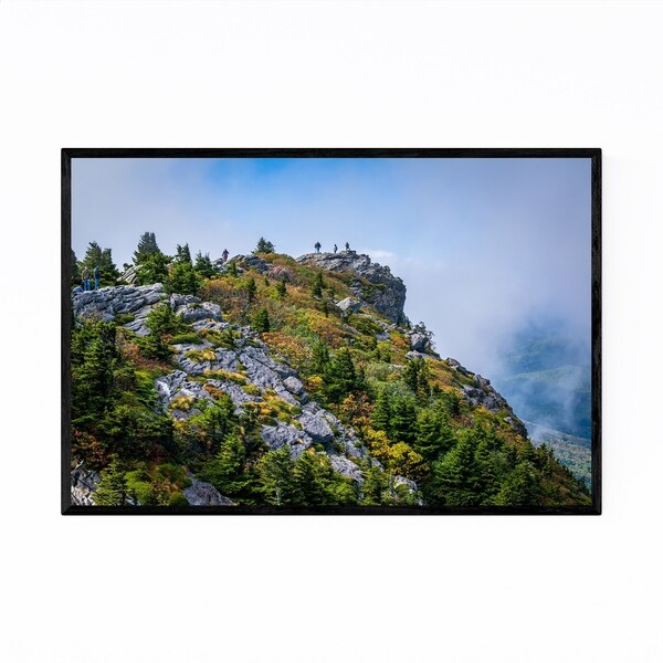 Noir Gallery Grandfather Mountain Blue Ridge Framed Art Print