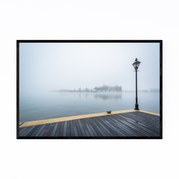 Noir Gallery Fells Point Waterfront Baltimore Framed Art Print