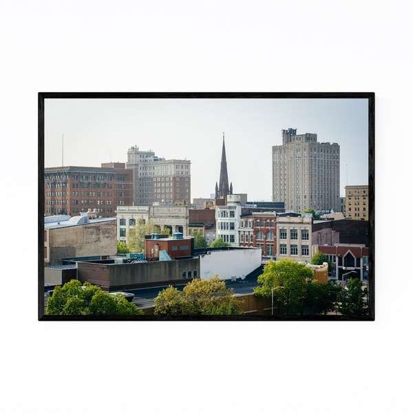 Noir Gallery Reading Pennsylvania City Framed Art Print