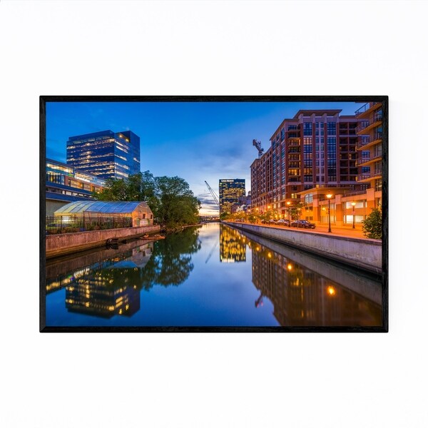 Noir Gallery Harbor East Waterfront Baltimore Framed Art Print