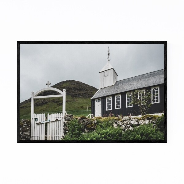 Noir Gallery Faroe Islands Landscape Nature Framed Art Print