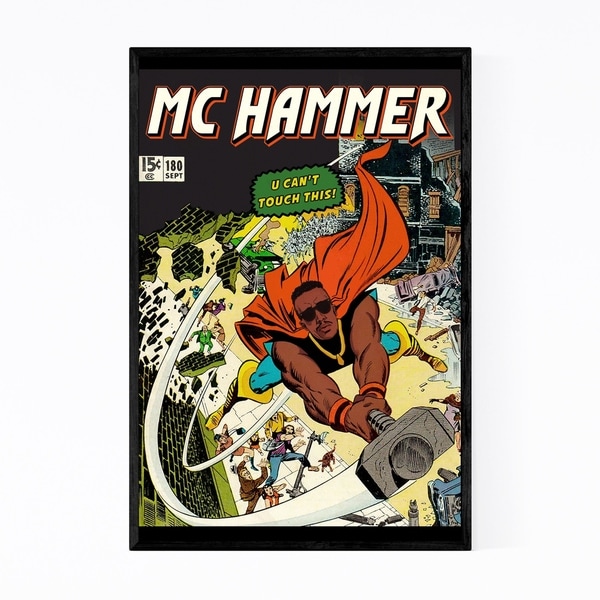 Noir Gallery MC Hammer Hip Hop Music Rappers Framed Art Print