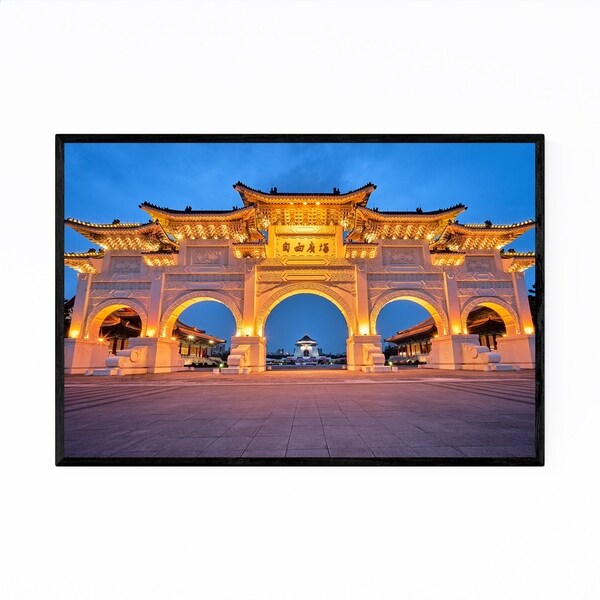 Noir Gallery Taipei Taiwan Liberty Square Framed Art Print