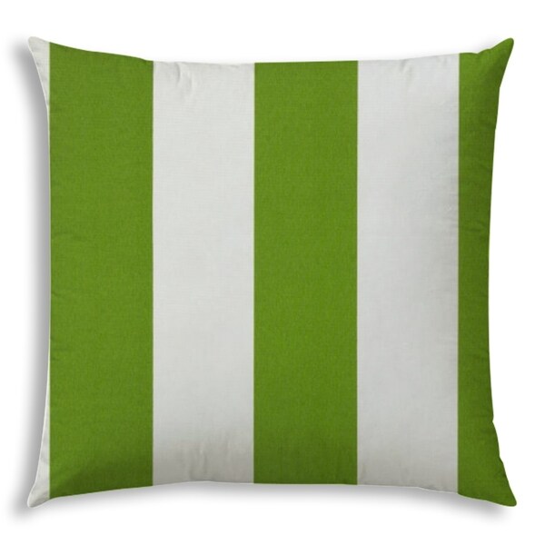 large green cushions