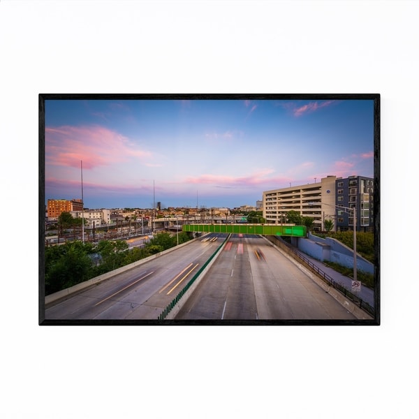 Noir Gallery Baltimore Jones Falls Expressway Framed Art Print