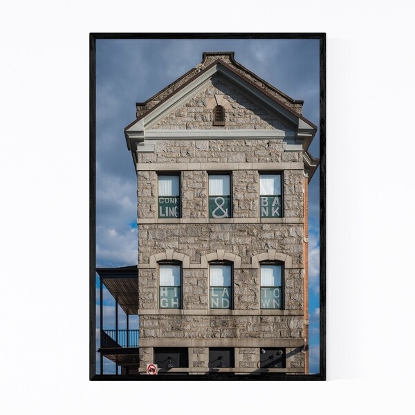 Noir Gallery Highlandtown Baltimore Photo Framed Art Print