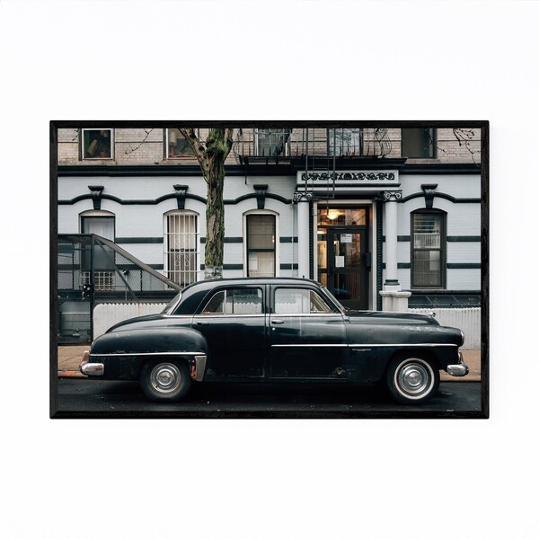 Noir Gallery Vintage Dodge Meadowbrook NYC Framed Art Print