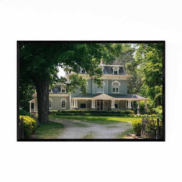 Noir Gallery Peoria, Illinois Historic House Framed Art Print