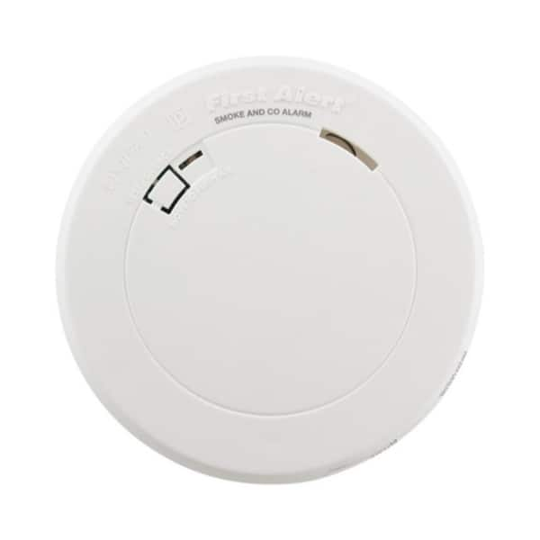 BRK Photoelectric Smoke and Carbon Monoxide Detector Battery-Powered 6 ...