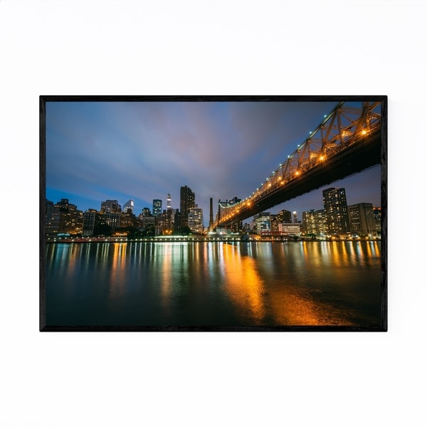 Noir Gallery Queensboro Bridge New York City Framed Art Print