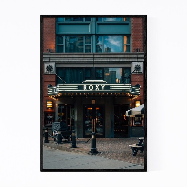 Noir Gallery The Roxy Hotel New York City Framed Art Print