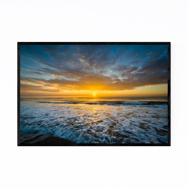 Noir Gallery Charleston, South Carolina Beach Framed Art Print