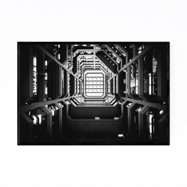 Noir Gallery Toronto Modern Architecture Framed Art Print