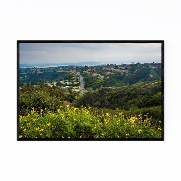 Noir Gallery La Jolla California Mt. Soledad Framed Art Print