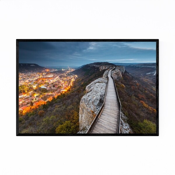 Noir Gallery Provadiya Bulgaria Mountains Framed Art Print