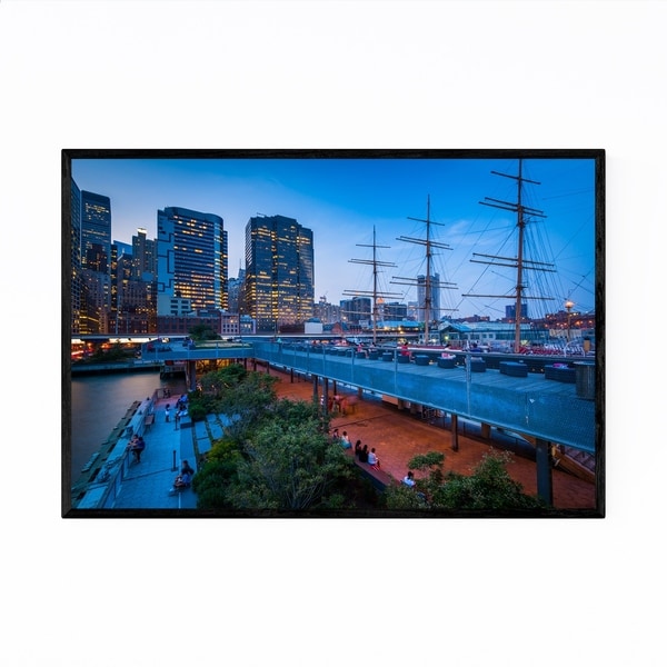 Noir Gallery South Street Seaport New York Framed Art Print