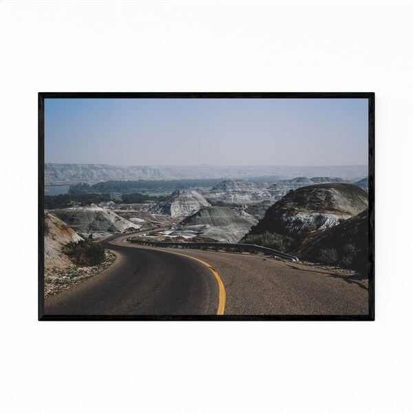 Noir Gallery Alberta Badlands Dinosaur Park Framed Art Print
