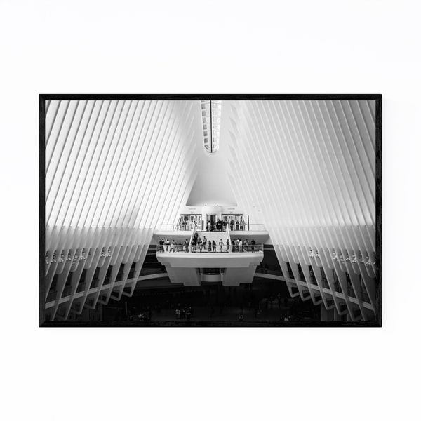Noir Gallery Oculus New York Architecture Framed Art Print