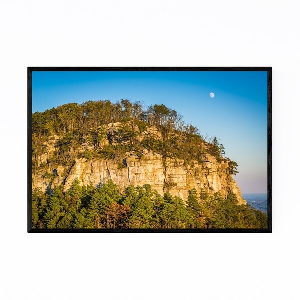 Noir Gallery Pilot Mountain North Carolina Framed Art Print