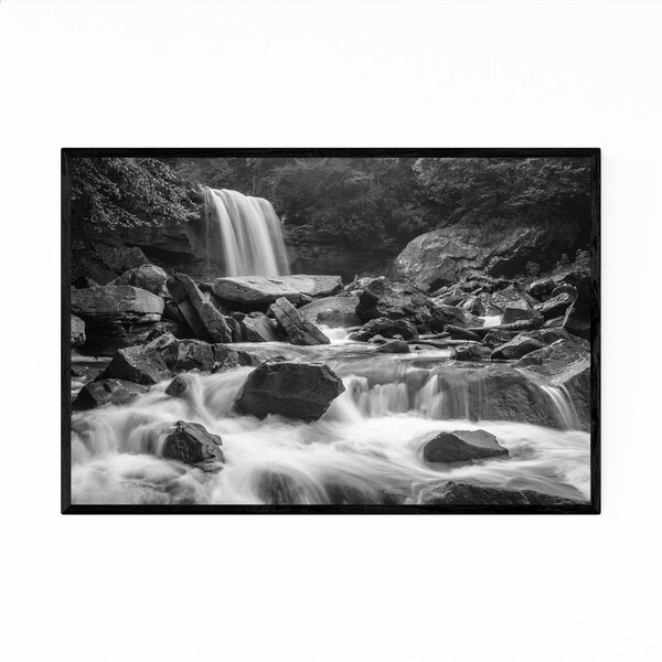 Noir Gallery Black & White Potomac Highlands Framed Art Print