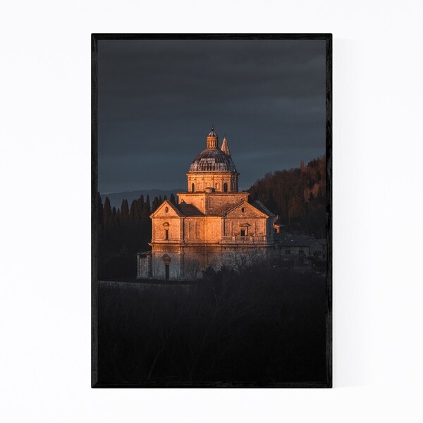 Noir Gallery Tuscany Italy Montepulciano Framed Art Print