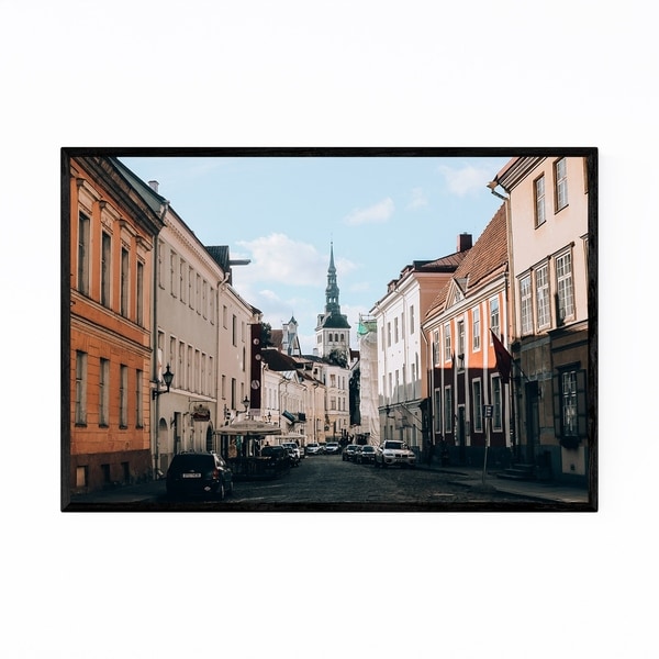 Noir Gallery Tallinn Estonia Old Town Europe Framed Art Print