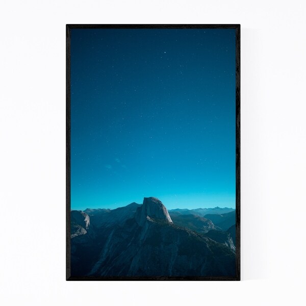 Noir Gallery Half Dome Yosemite California Framed Art Print