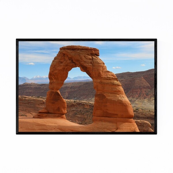 Noir Gallery Delicate Arch Arches Park Utah Framed Art Print