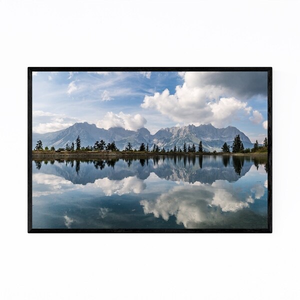 Noir Gallery Wilder Kaiser Mountains Austria Framed Art Print