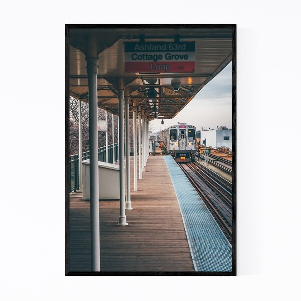 Noir Gallery Chicago Illinois Photography Framed Art Print
