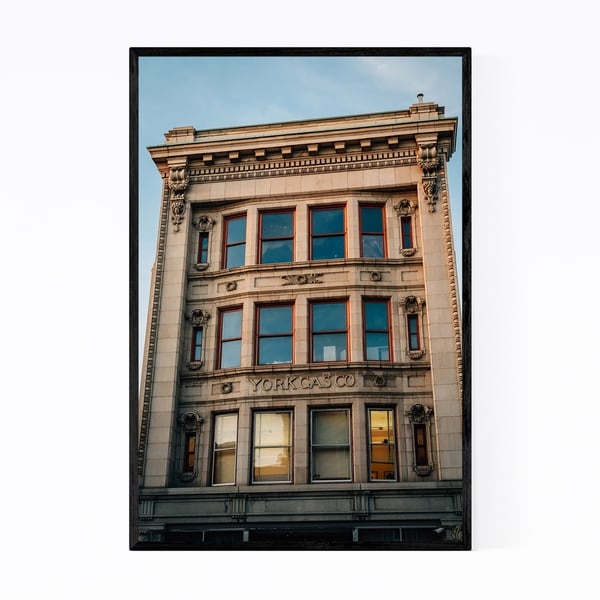 Noir Gallery York Pennsylvania Architecture Framed Art Print