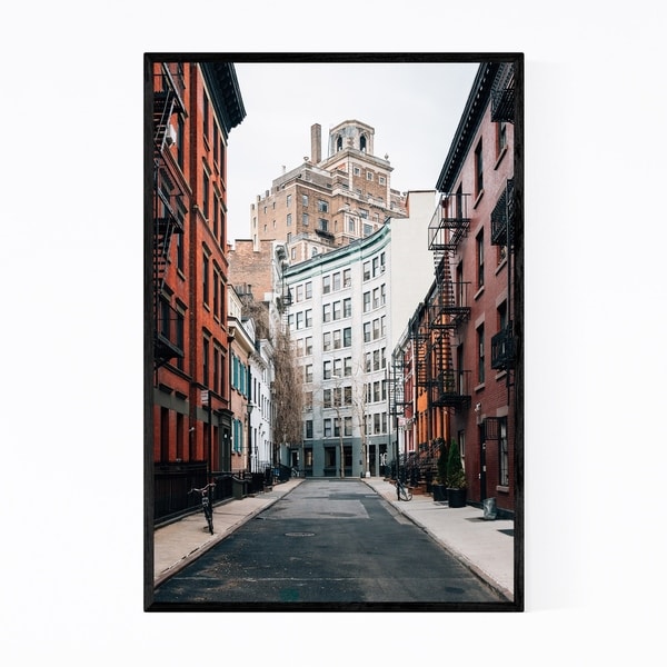 Noir Gallery Gay Street West Village New York Framed Art Print