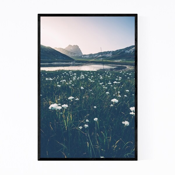 Noir Gallery Gran Sasso Abruzzo Italy Nature Framed Art Print