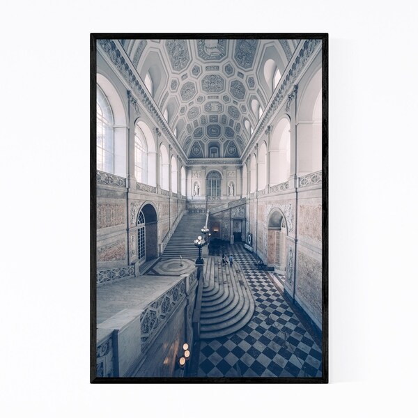 Noir Gallery Naples Italy City Urban Europe Framed Art Print