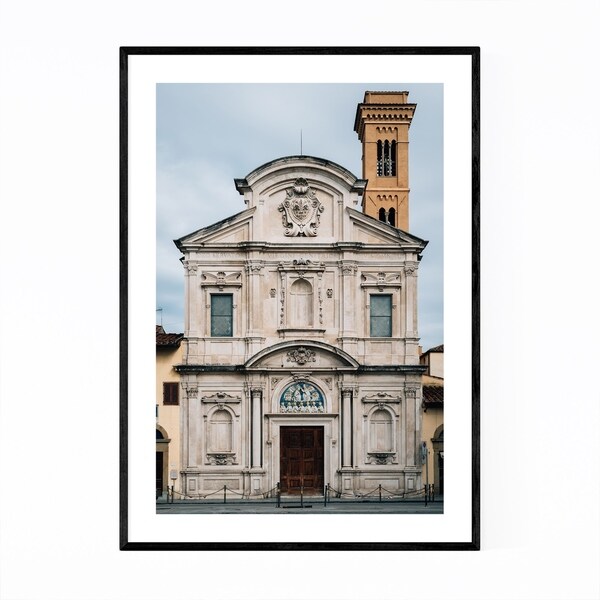 Noir Gallery Florence Italy Architecture Framed Art Print
