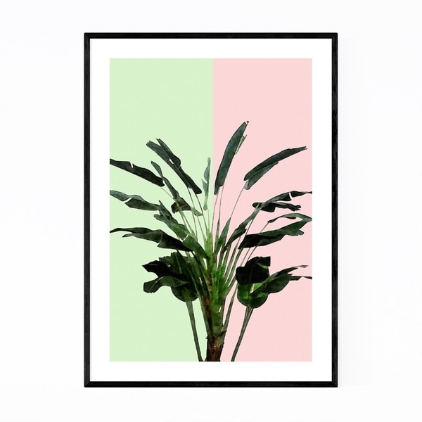 Noir Gallery Banana Plant Botanical Floral Framed Art Print
