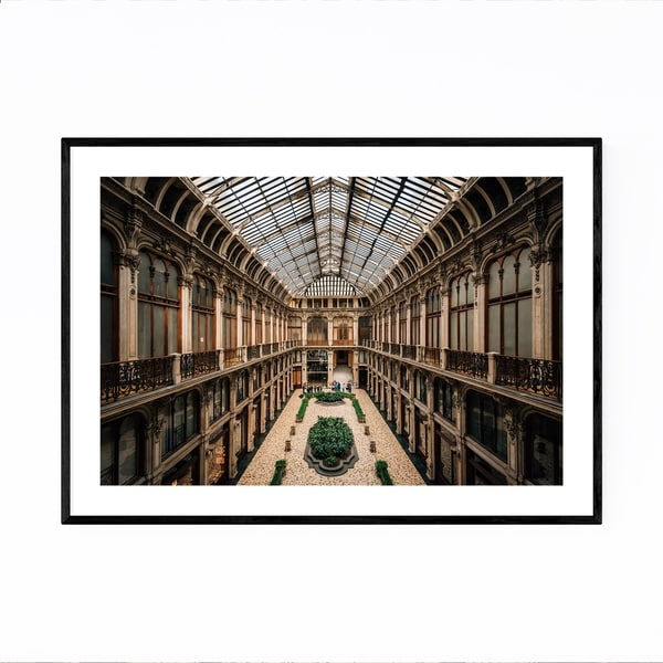 Noir Gallery Turin Italy Architecture Photo Framed Art Print