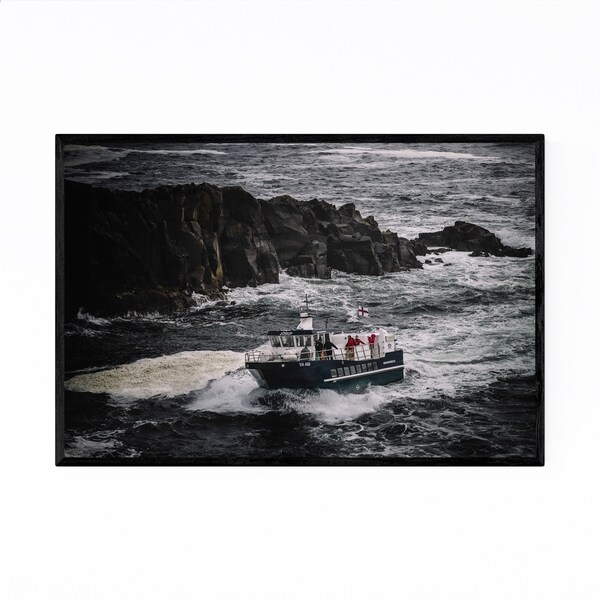 Noir Gallery Faroe Islands Landscape Nature Framed Art Print