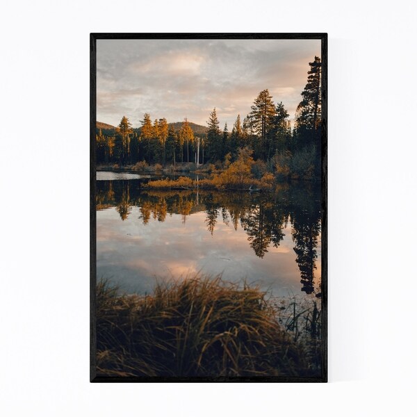 Noir Gallery Lassen Volcanic Park California Framed Art Print