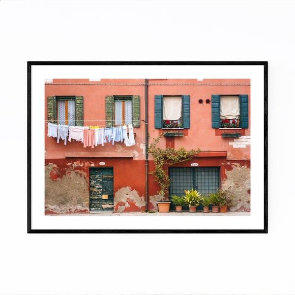 Noir Gallery Venice Italy Laundry Room Photo Framed Art Print