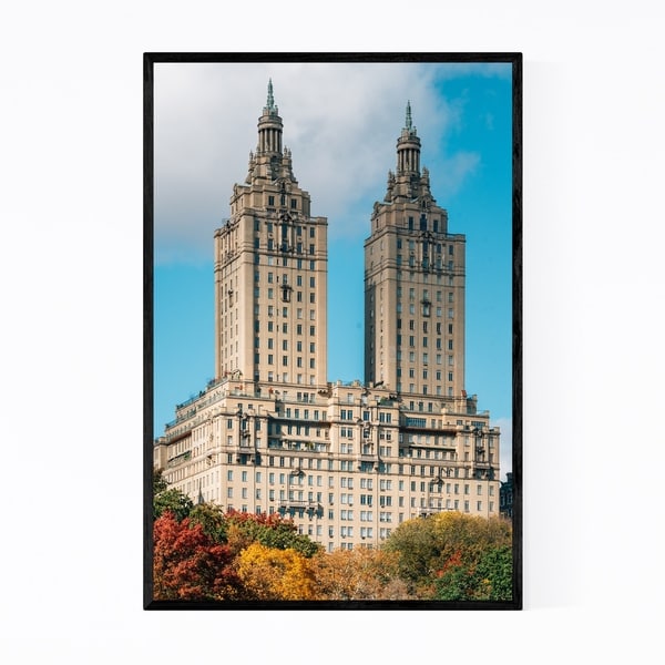 Noir Gallery Upper West Side Architecture NYC Framed Art Print